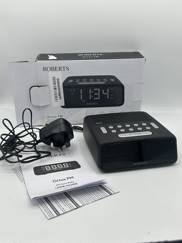 Roberts ortus clock radio - roberts, fm