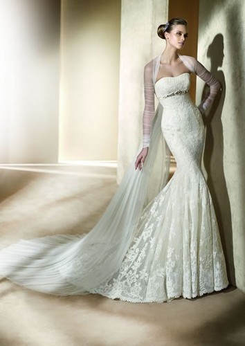 Pronovias silaba wedding dress - pronovias,