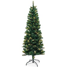 Slim pencil christmas tree 6ft - tree,