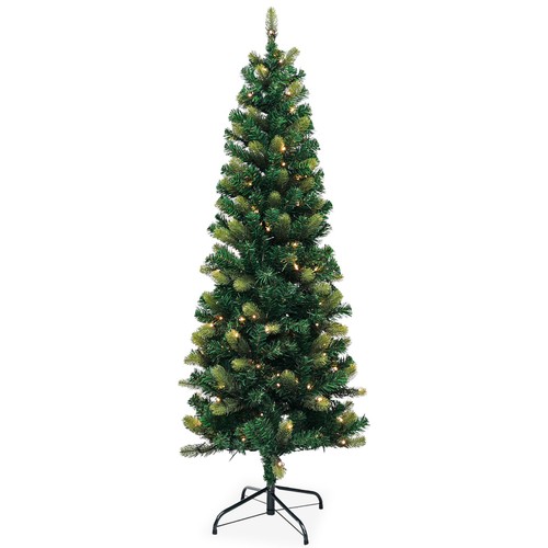 Slim pencil christmas tree 6ft - pencil,