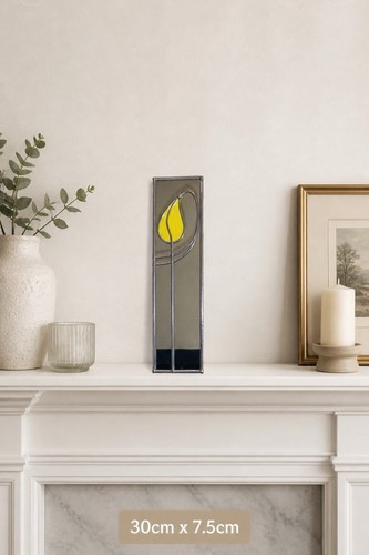 Stained glass effect mirror - stained,