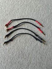 Atlas Hyper 3.5 Speaker Jumper Cables - 2 pairs (banana to spade)
