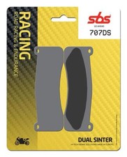 SBS 707DS-1 Front Dual Sinter Brake Pads For PFM	6 Piston Racing Caliper