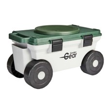 Garden Mobile Rotating Seat And Tool Store