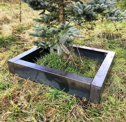 Rustic steel railway - rustic, sleepers