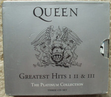 Queen - Greatest Hits I II & III - 3 CD - Platinum Collection - Slipcase