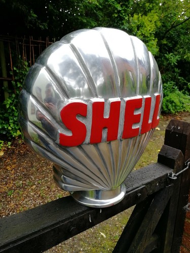 Shell petrol pump globe - petrol,