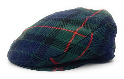 Gunn modern tartan - flat, cap
