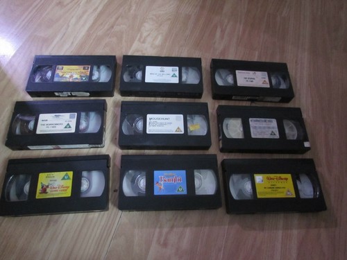 Various vhs video tapes no - video,
