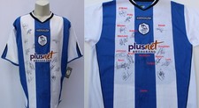 2006-07 Sheffield Wednesday Home Shirt Squad signed inc. Tudgay, Brunt & MacLean