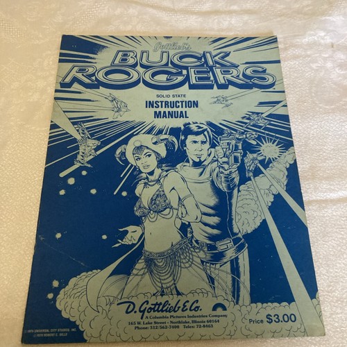 Buck rogers pinball gottlieb - rogers, &