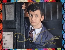 DAVID TENNANT Autographed 10x8