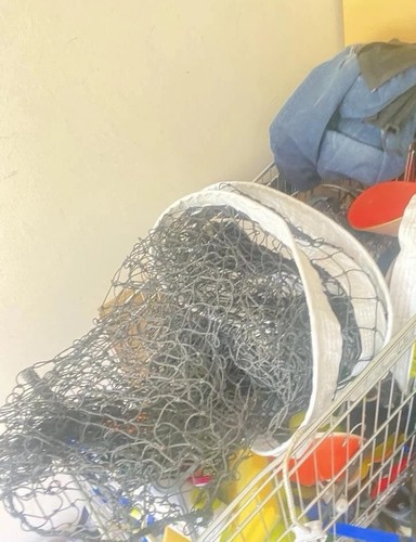 Tennis court net racket - racket, &