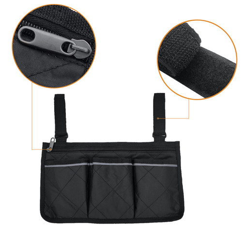 Beach chair armrest bag - beach,