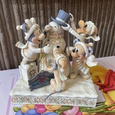 Jim Shore Disney ❄️ Frosty Friendship ❄️ Mickey Minnie Donald Duck Pluto 6002828