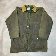 Avoca Wax Chore Jacket Mens Large Country Wicklow Irish Farmers Coat, Beige