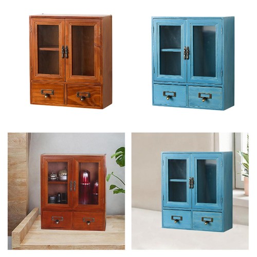 Rustic display cabinet jewelry - display,