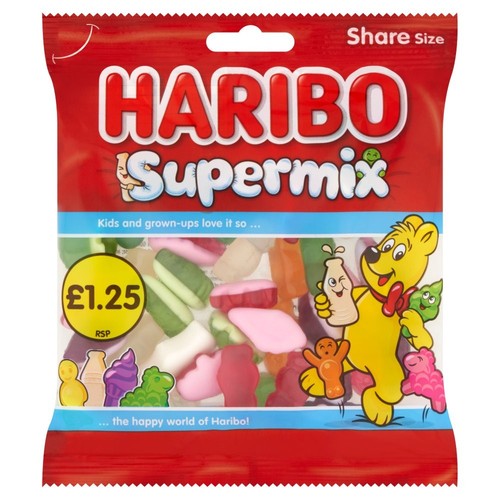 Haribo supermix fruit milk - supermix, &milk