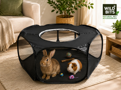 Foldable small animal playpen - small,
