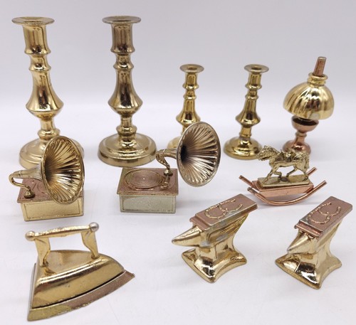 Vintage brass miniatures - vintage,