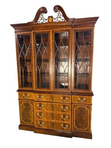 Council banded mahogany inlaid - council,