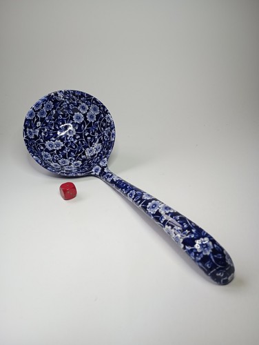 Burleigh calico blue white - calico,