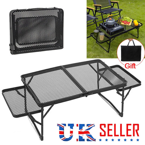 Portable folding camping table - camping,