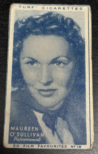 Carreras turf cigarette card - cigarette,