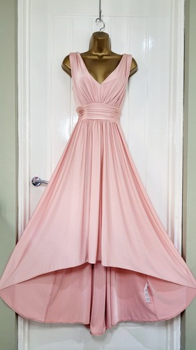 Biba size pink dipped - dipped, hem