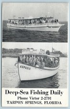 Postcard FL Tarpon Springs