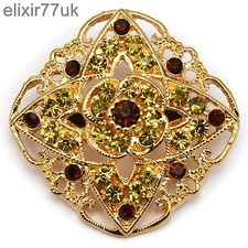 NEW VINTAGE GOLD PIN BACK