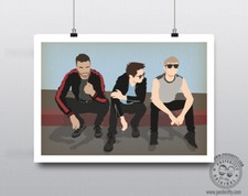 MUSE - Streets Minimalist Music Poster Posteritty Minimal Print Bellamy