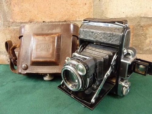 Vintage zeiss super - vintage, ikonta