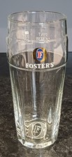 Fosters Pint Glass 2009.