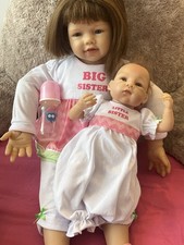 ashton drake sisters reborn dolls with accessories and clothes