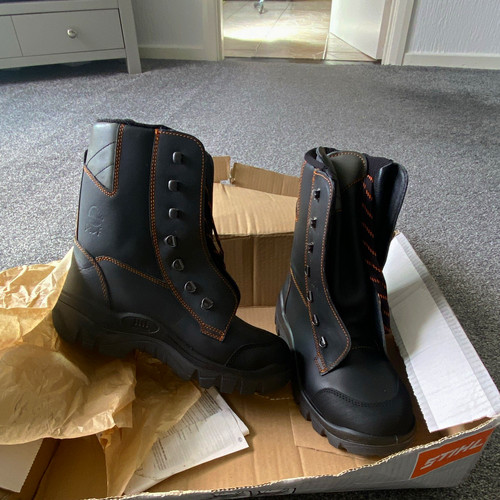 Stihl safety work - stihl, boots