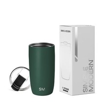 Simple Modern Travel Coffee Mug Tumbler with Flip Lid | Insulated Stainless Stee