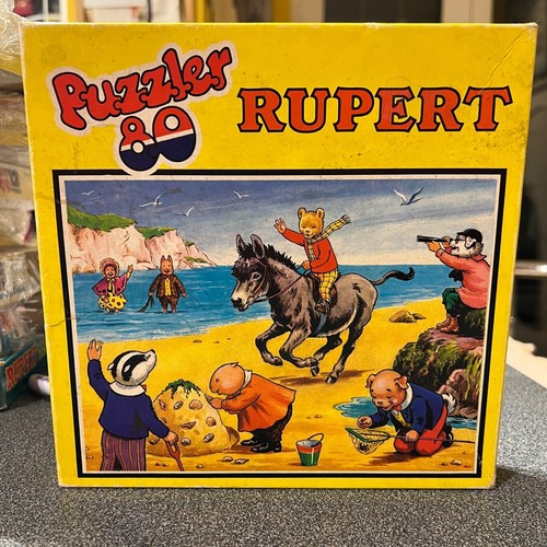 Rupert bear pieces hestair - rupert,