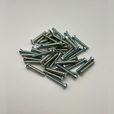 2BA Slotted Machine Screws BZP