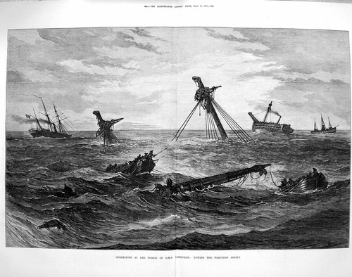 Original old antique - original, print