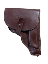 Vintage East German Walther PP PPK Leather Flap Holster Makarov LN