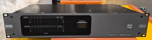 Rane rpm analog input - -, 4