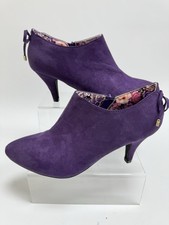 Ladies Joe Browns Purple Suede