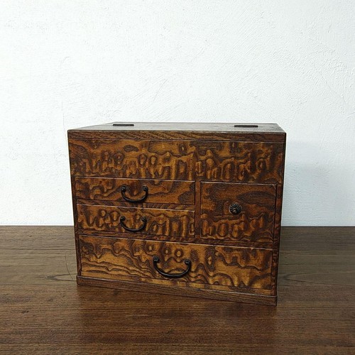 Japanese antique wooden sewing - japanese,