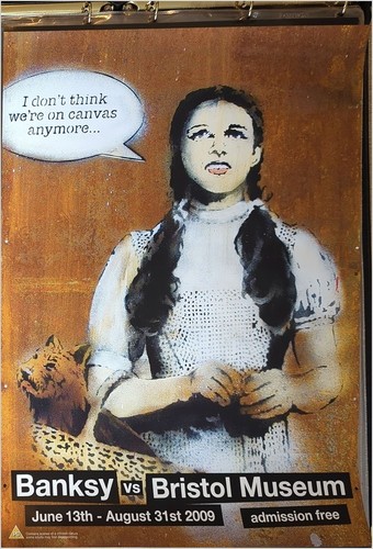 Banksy bristol museum 2009 - museum,