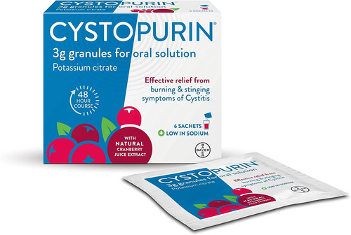 Cystitis relief sachets - cystitis,
