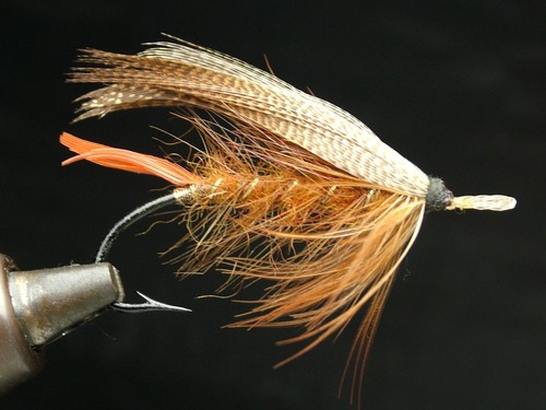 Irish pattern gut - , salmon