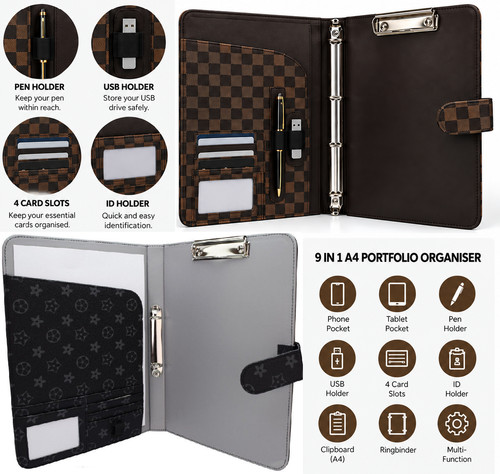 Portfolio pad organiser - a4,