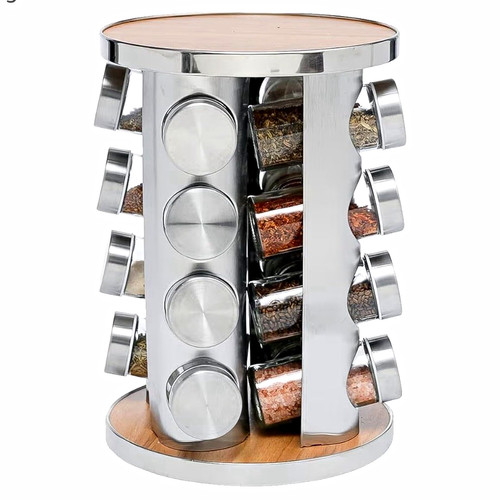 Rotating spice rack carousel - spice,