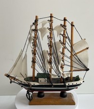 Vintage Hand Made Wooden Model